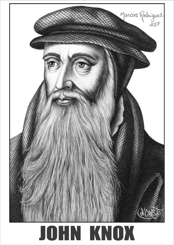 Desenho John Knox