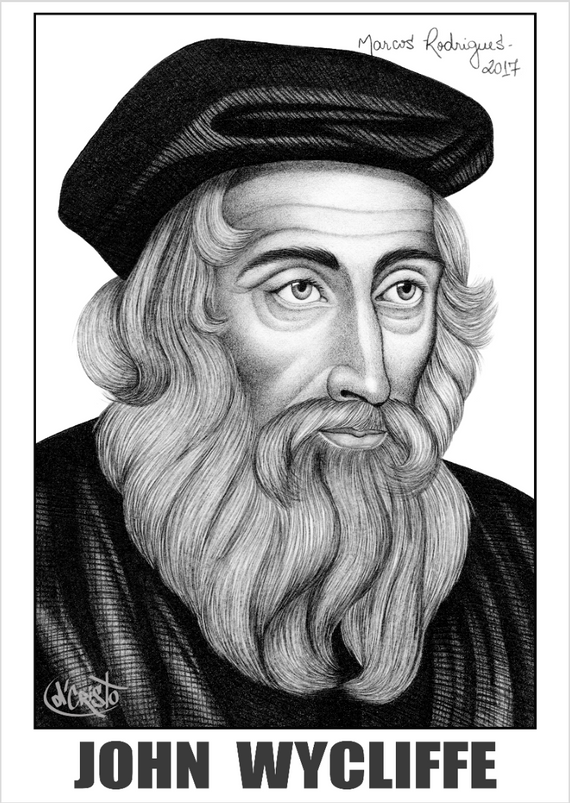 Desenho John Wycliffe