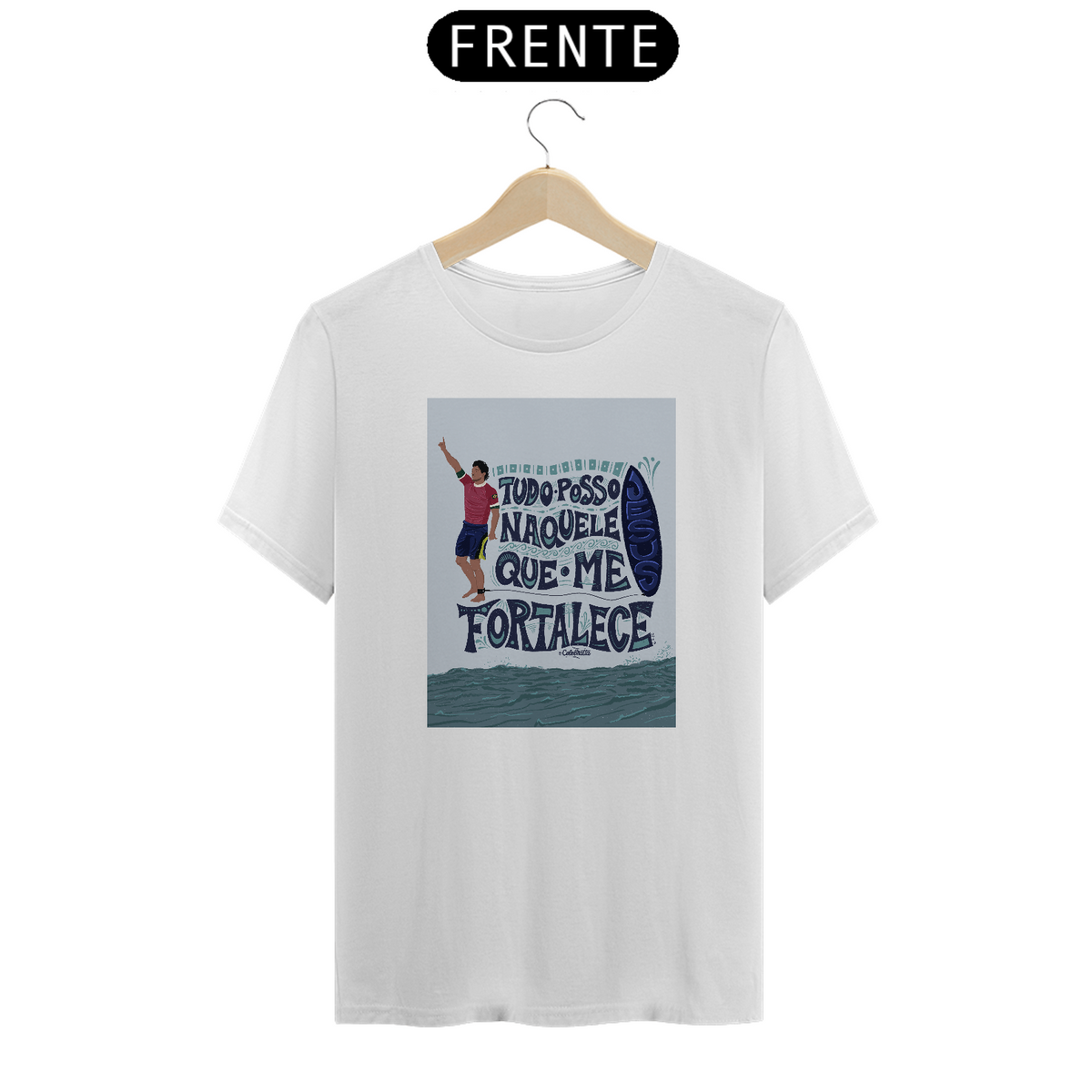 Nome do produto: Camiseta Medina [Olimpíadas para Glória de Deus]