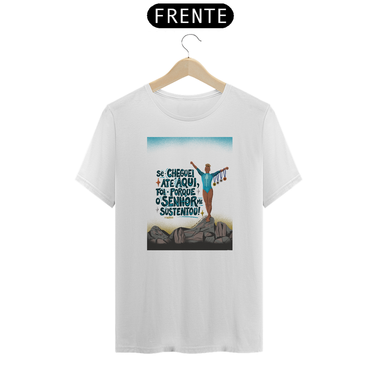 Nome do produto: Camiseta Rebeca [Olimpíadas para Glória de Deus]