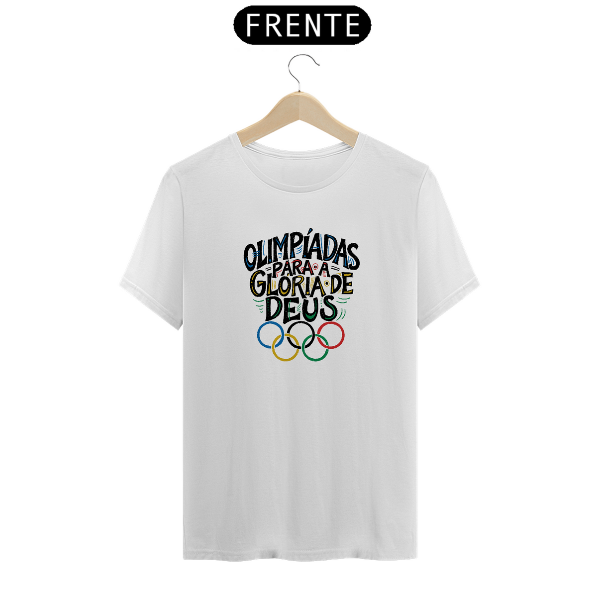 Nome do produto: Camiseta Olimpíadas para Glória de Deus