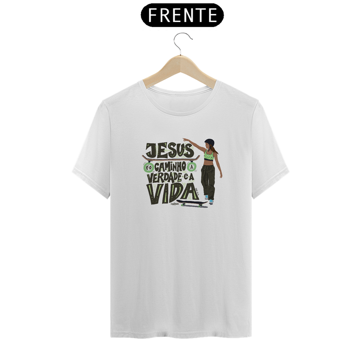 Nome do produto: Camiseta Rayssa [Olimpíadas para Glória de Deus]