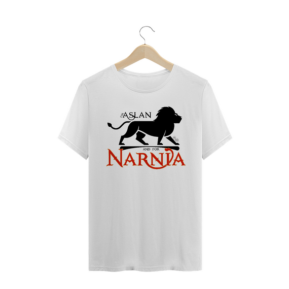 Camiseta For Aslan [As Crônicas de Nárnia] (cores claras)