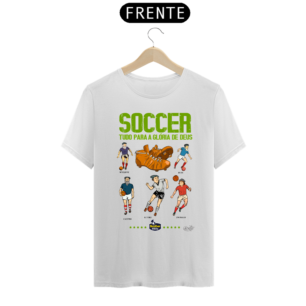 Nome do produto: Camiseta Reformed Football Club (cores claras)