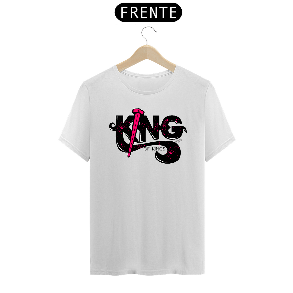 Nome do produto: Camiseta King of kings (cores claras)