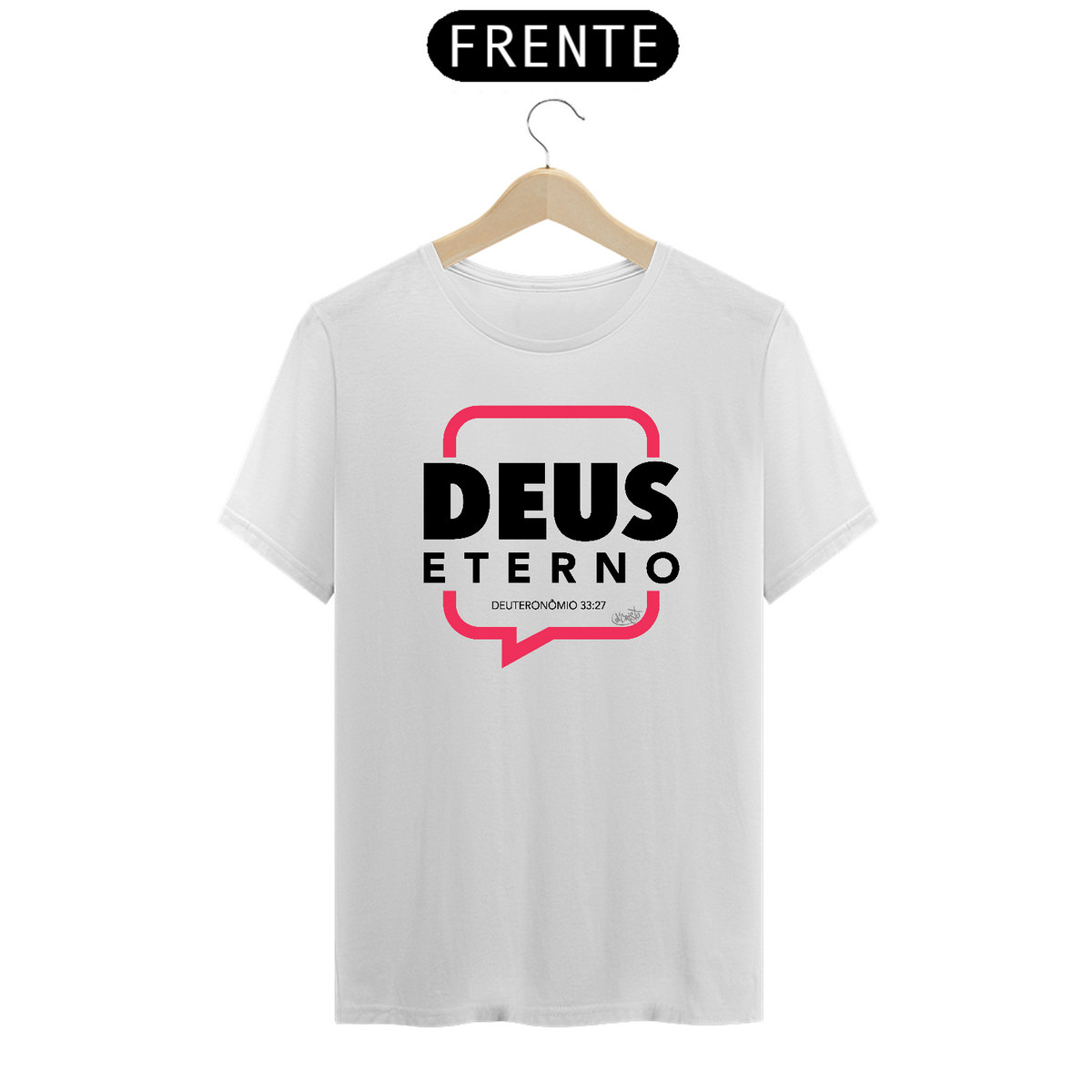 Nome do produto: Camiseta Deus Eterno (cores claras)