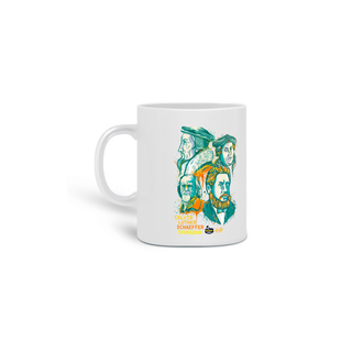 Nome do produtoCaneca Reformadores (Calvino, Lutero, Schaeffer e Spurgeon)