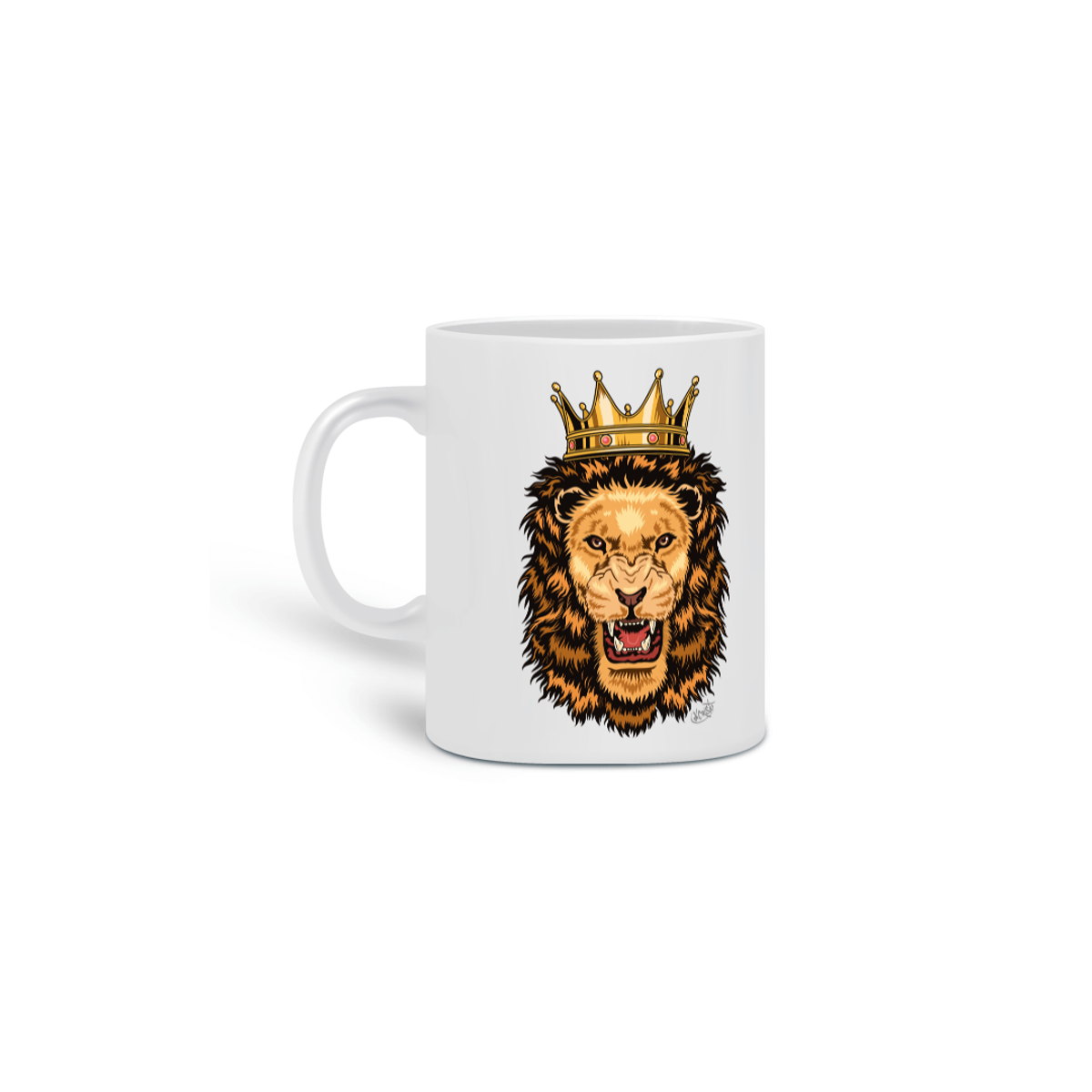 Nome do produto: Caneca Leão O Rei