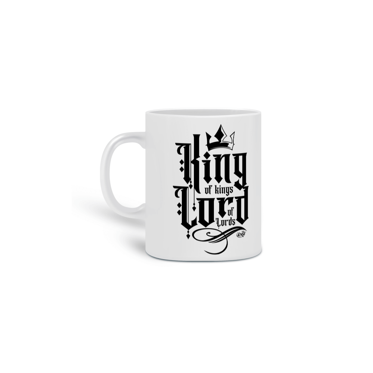 Nome do produto: Caneca Rei e Senhor