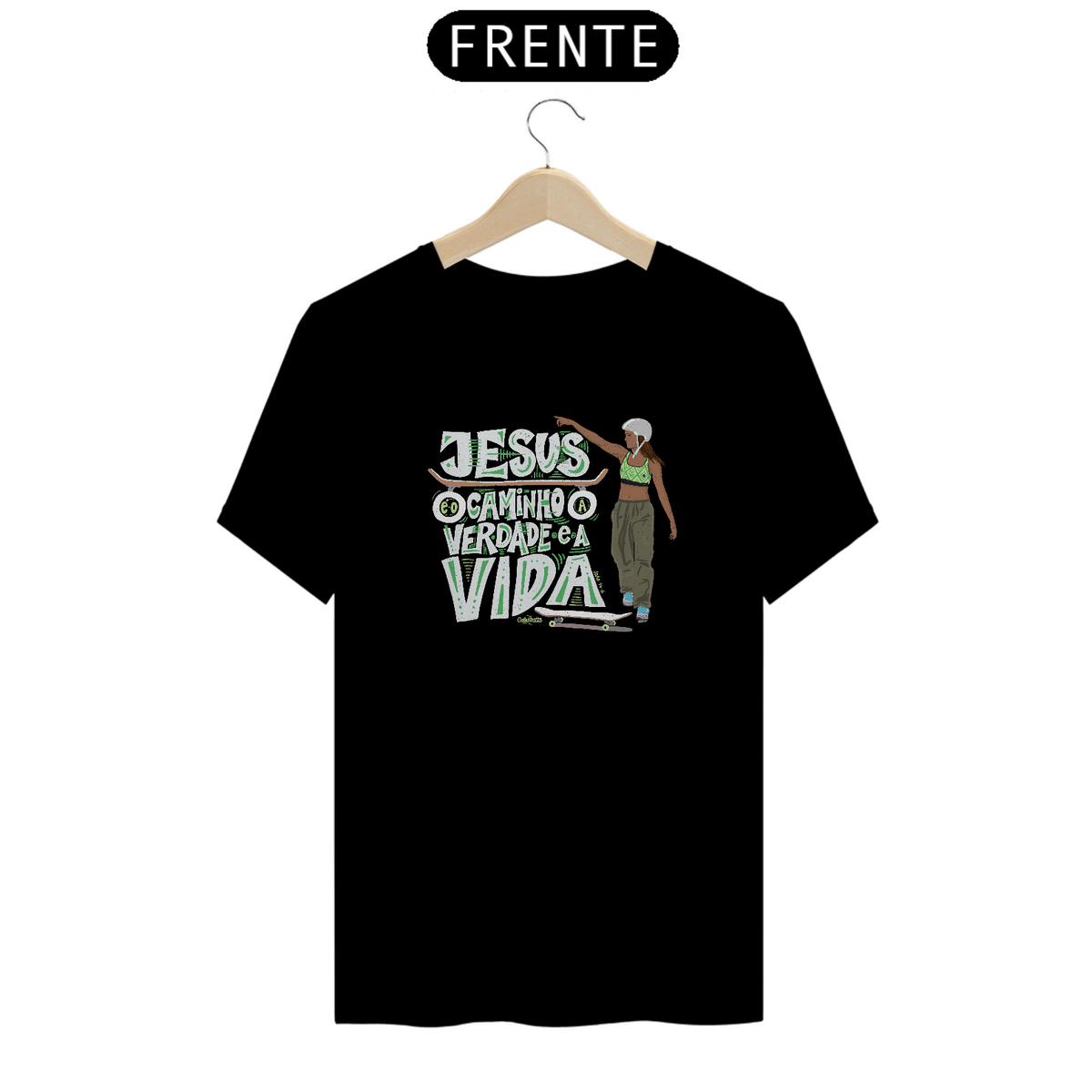 Nome do produto: Camiseta Rayssa [Olimpíadas para Glória de Deus]