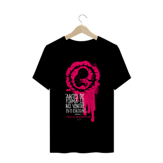 Camiseta Não ao Aborto (cores escuras)
