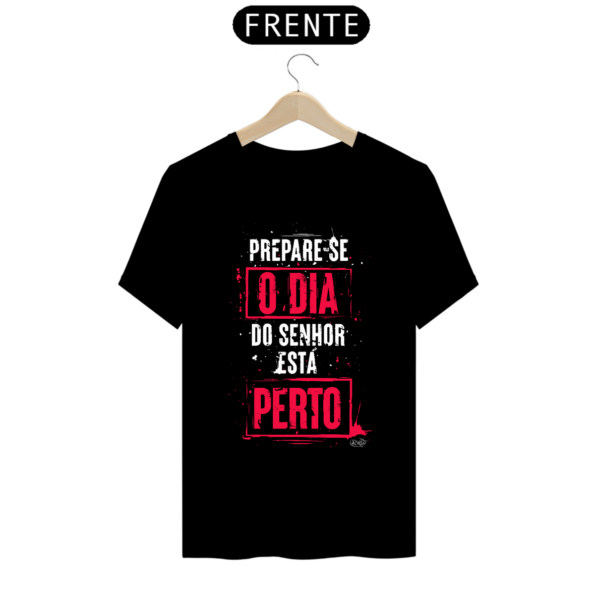 Nome do produto: Camiseta Prepare-se