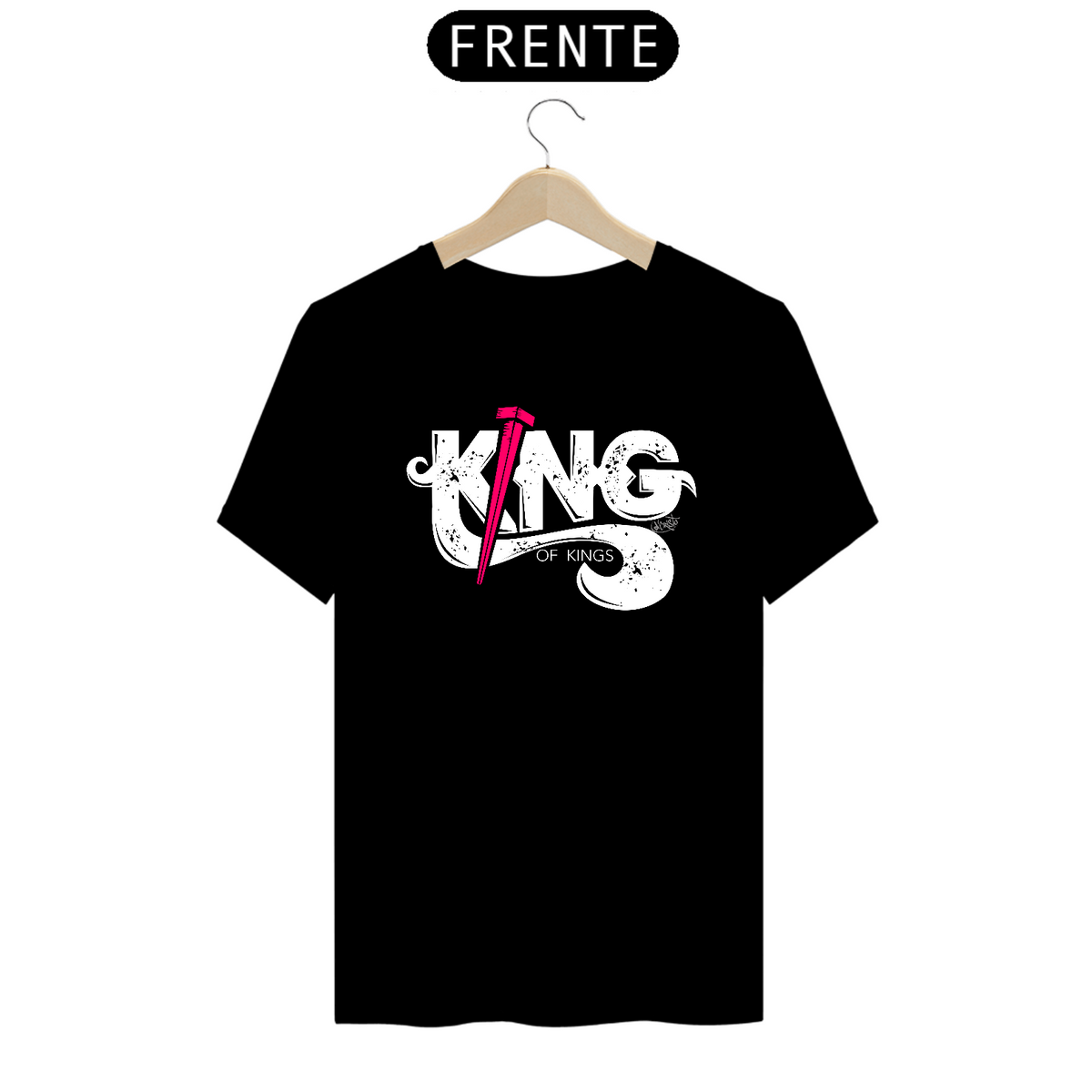 Nome do produto: Camiseta King of kings (cores escuras)