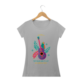 Camiseta Feminina Happiness - colors