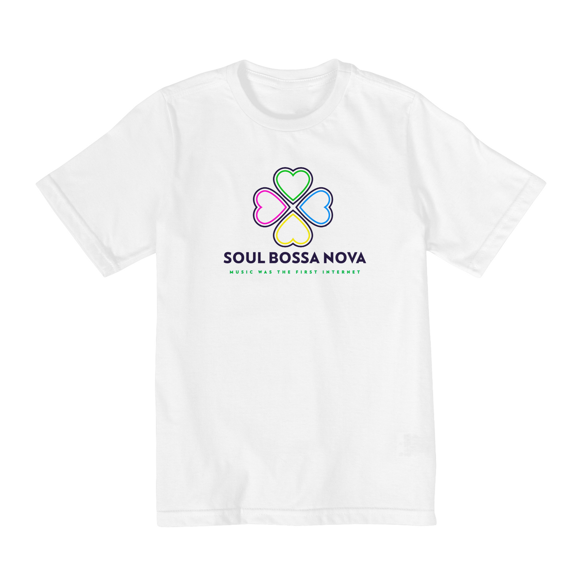 Nome do produto: Camiseta Trevo Boa Nova - Infantil (2 a 8 anos).