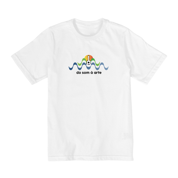 Camiseta Do Som À Arte - Infantil (2 A 8 Anos)