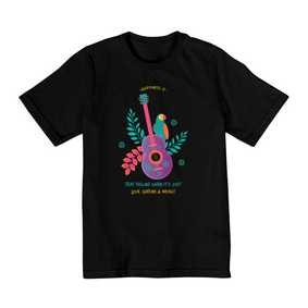 Camiseta Happiness - Infantil (10 a 14 Anos)