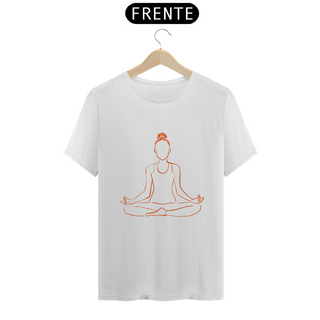 Nome do produtoT-Shirt Mulher Meditando