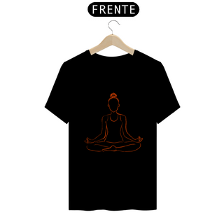 Nome do produtoT-Shirt Mulher Meditando