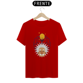 Nome do produtoT-Shirt Einstein e a Lâmpada