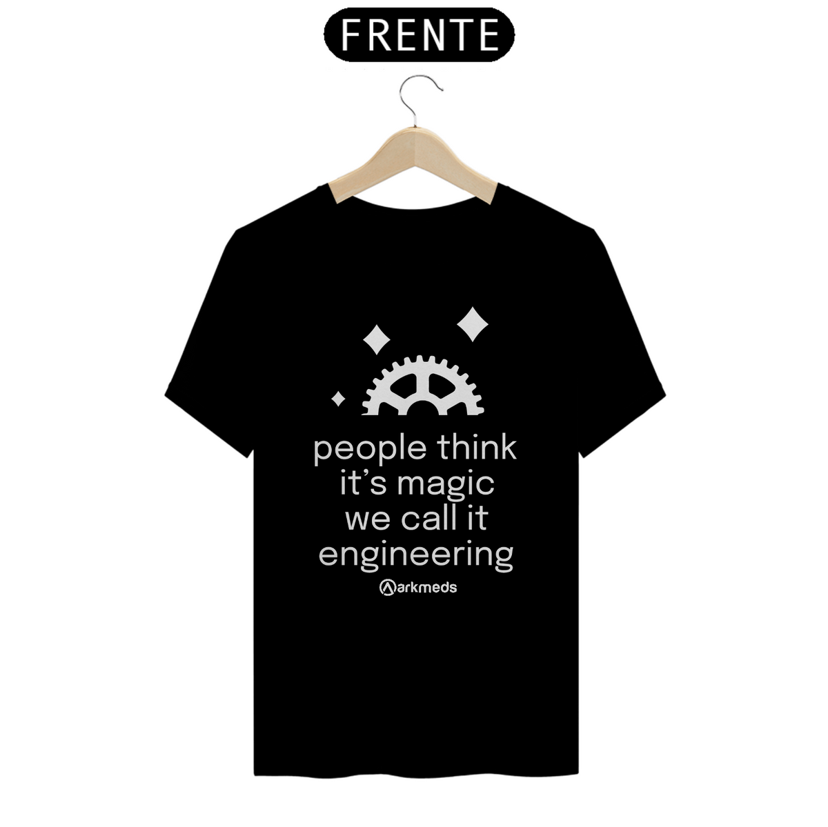 Nome do produto:  Camiseta - People think It\'s magic 