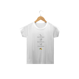 Nome do produtoCamiseta Infantil Compostagem Alimento Natureza