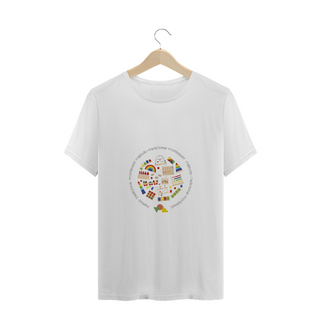Camiseta Tradicional Montessori Colorida