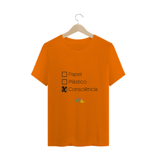 Nome do produtoCamiseta Papel Plástico Consciência