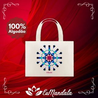 Eco Bag Mandala Maravilhosa Colorida Livre [EuMandala by Will Markz]