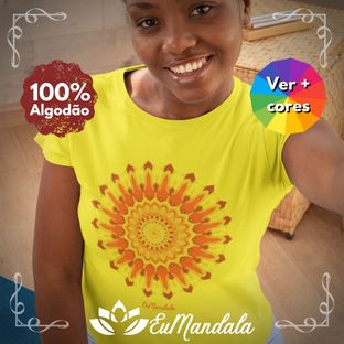 Nome do produtoBabylook Mandala Maravilhosa Rosa Redonda [EuMandala by Will Markz]