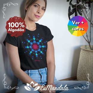 Nome do produtoBabylook Mandala Maravilhosa Colorida Livre [EuMandala by Will Markz]