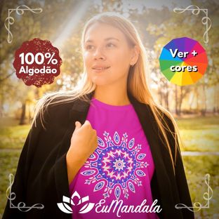 Nome do produtoBabylook Mandala Ilustrada Celestial [EuMandala by Will Markz]