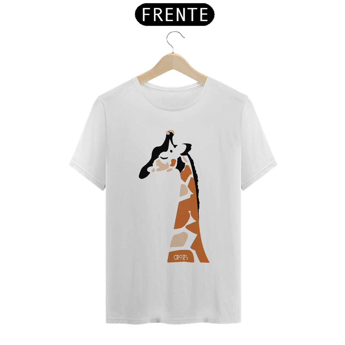 Nome do produto: Camiseta Girafa 