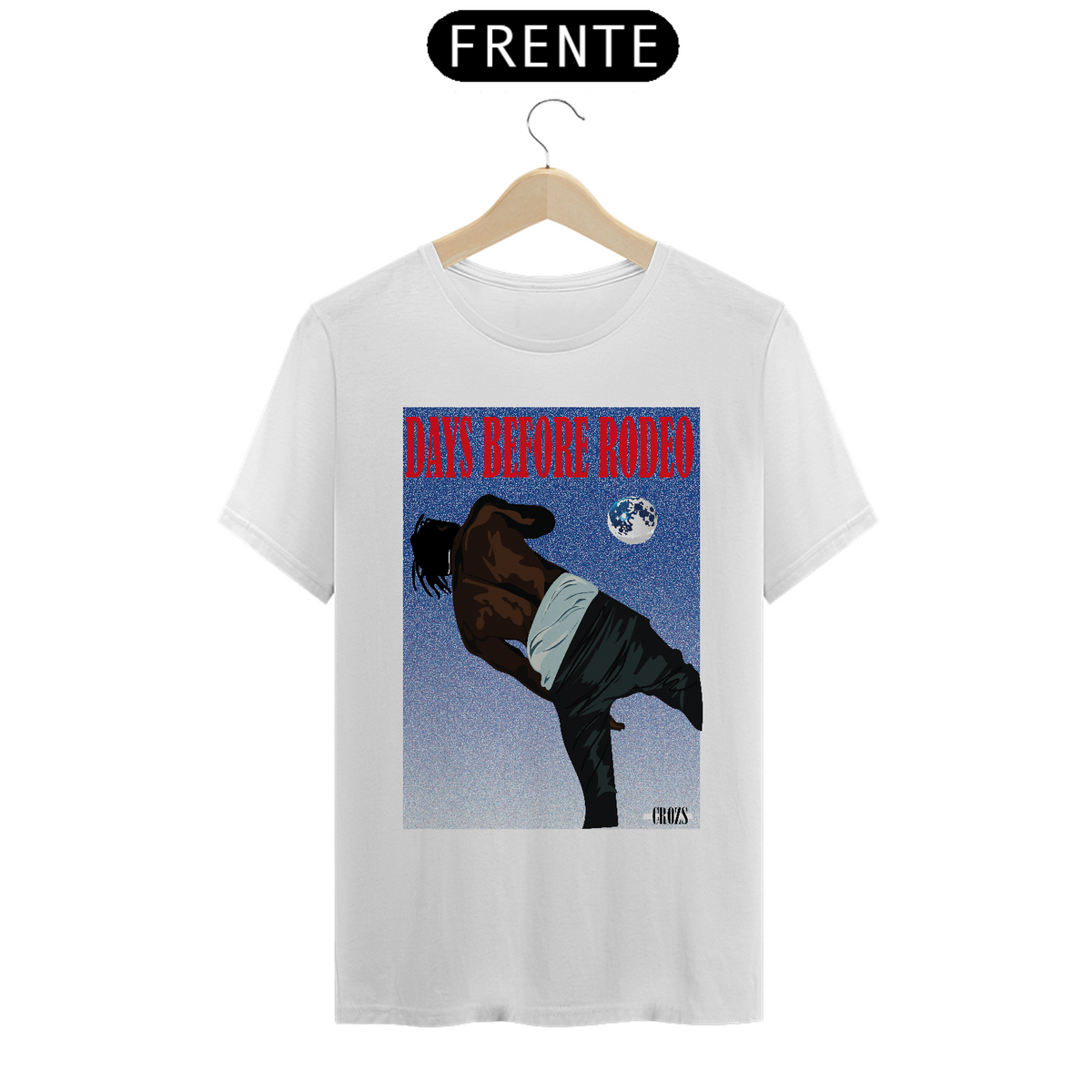 Nome do produto: Camiseta Travis Scott Days Before Rodeo