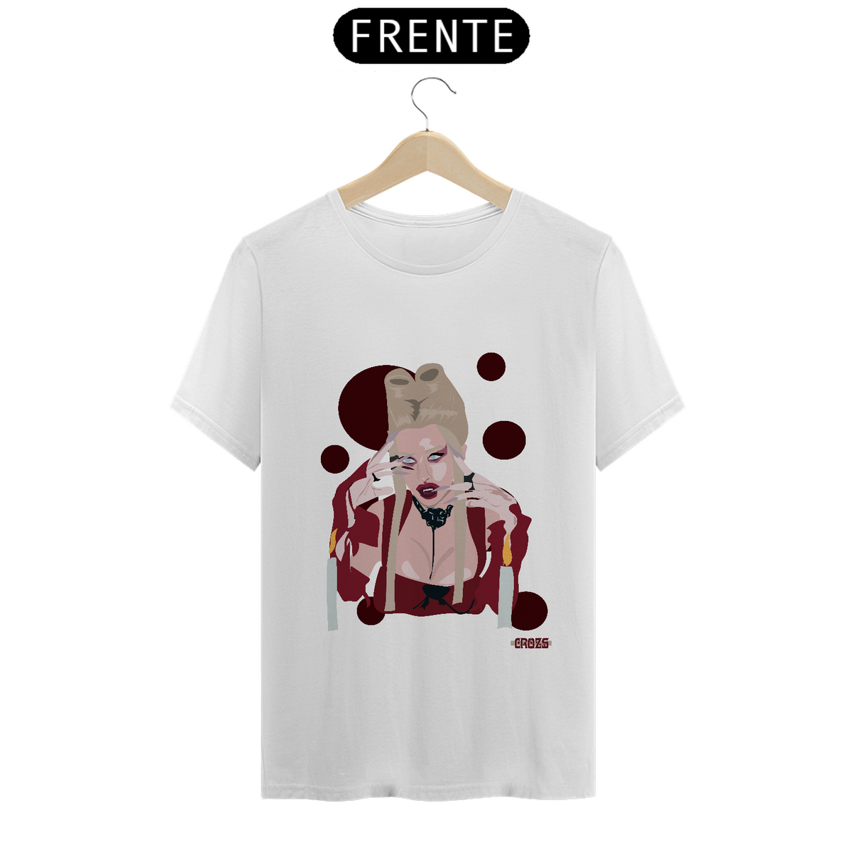 Nome do produto: Camiseta Xtina Vampire