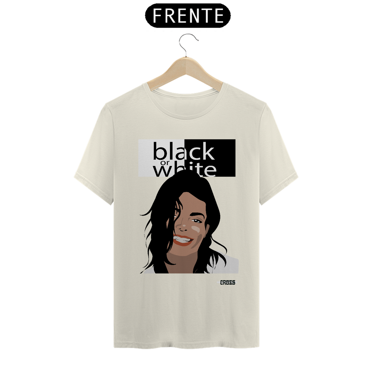 Nome do produto: Camiseta Prime Black Or White Michael Jackson