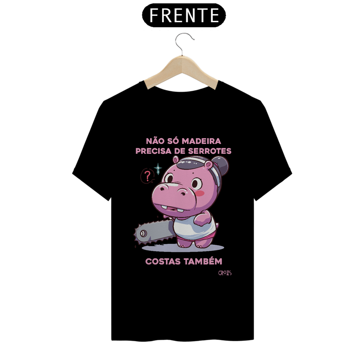 Nome do produto: Camiseta Hipopotamo Fitness