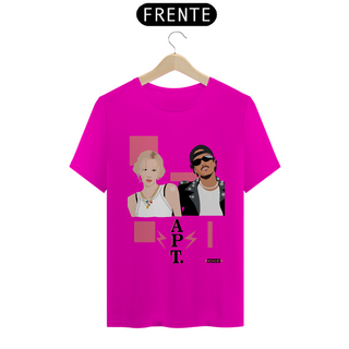 Nome do produtoCamiseta APT Rose e Bruno Mars V1