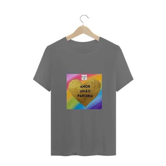 Camiseta Amor União e Parceria DB