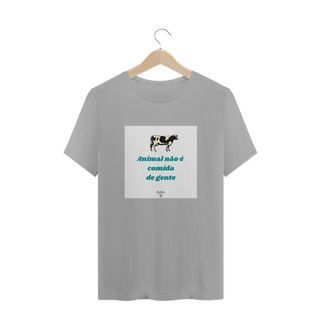 Nome do produtoCamiseta masculina Animal não é comida 