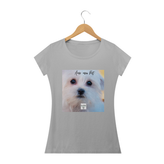 Nome do produtoCamiseta Baby Amo meu Pet 3