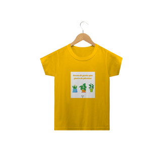 Nome do produtoCamisa Infantil Gente que Gosta de Plantas