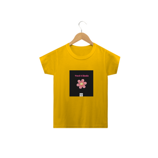 Nome do produtoCamiseta Infantil Você é Linda