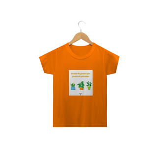 Nome do produtoCamisa Infantil Gente que Gosta de Plantas