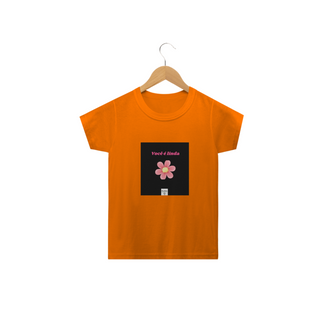 Nome do produtoCamiseta Infantil Você é Linda