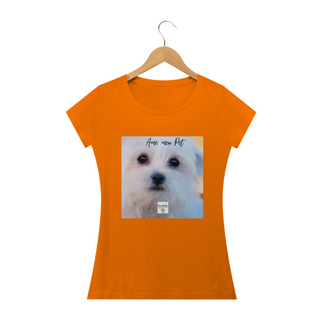 Nome do produtoCamiseta Baby Amo meu Pet 3