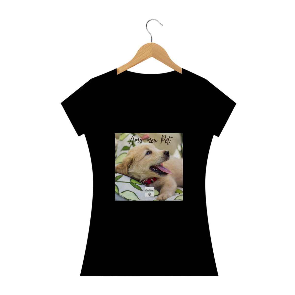 Nome do produto: Camiseta Baby Basica Amo meu Pet 4