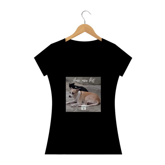 Camiseta Baby Basica Amo meu Pet 5