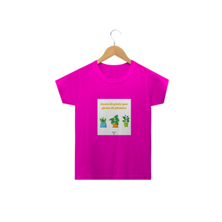 Nome do produtoCamisa Infantil Gente que Gosta de Plantas