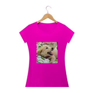 Nome do produtoCamiseta Baby Basica Amo meu Pet 4